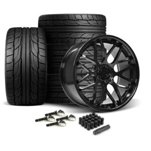 Mustang Downforce Wheel & Nitto